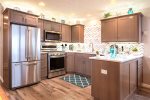Coastal Treasure, Amazingly Well-Equipped Kitchen and Stainless Steel Appliances